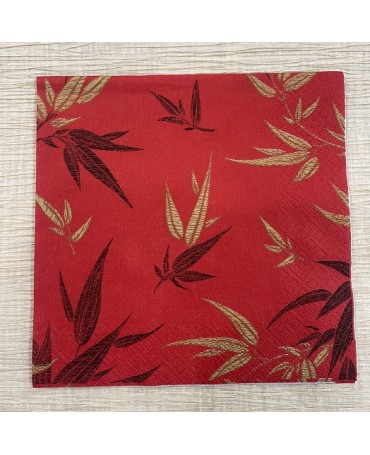 Servilletas Roja Ramas