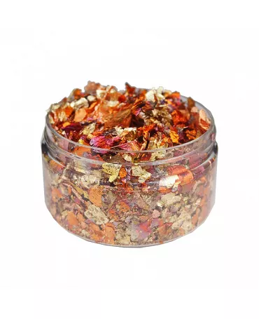 Copos metálicos Creative Expressions • Cosmic shimmer gilding flakes Red blaze