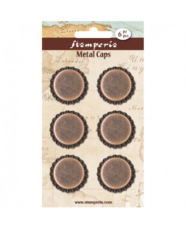 CHAPAS METÁLICAS Stamperia 6ud