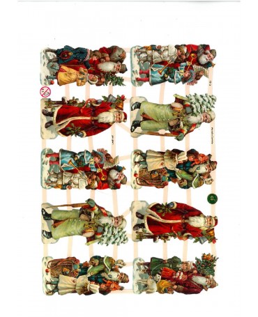 CROMOS ALEMANES Santa con...