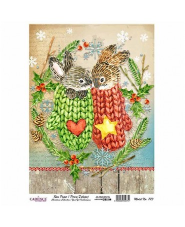 Papel arroz Cadence A3...