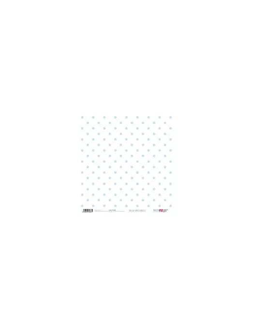 PAPEL SCRAP VICHY AZUL BEBE Y LUNARES