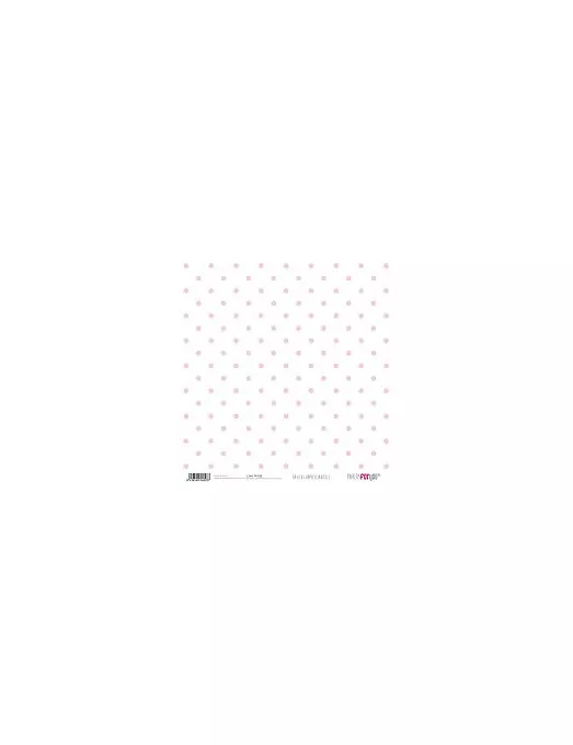 PAPEL SCRAP VICHY ROSA BEBE Y LUNARES