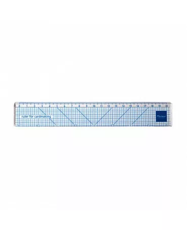 Regla de Precisión Marianne Design transparente 30cm