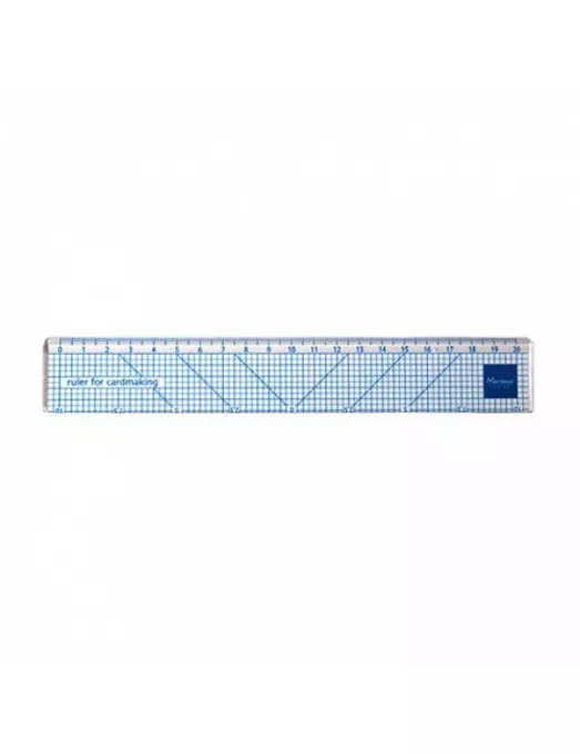 Regla de Precisión Marianne Design transparente 30cm