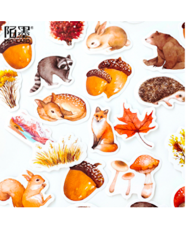 Stickers otoñal 46 ud