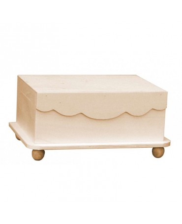 Madera CAJA Ondas y Espejo...