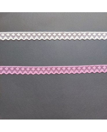 PUNTILLA NYLON 27 mm Rosa...