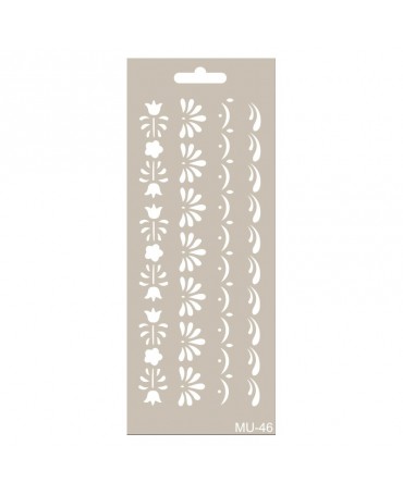Stencils mix media Cadence...