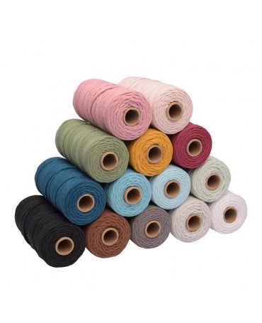 Cuerda MACRAMÉ Bordeaux 3mm...