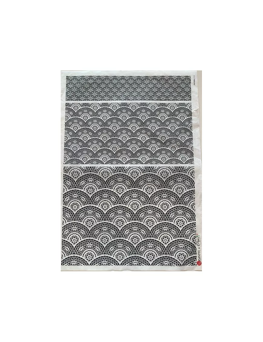 PAPEL ARROZ paperdesigns PATTERN 0122 ENCAJE