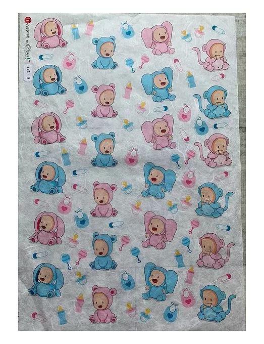 PAPEL ARROZ ANIMALITOS