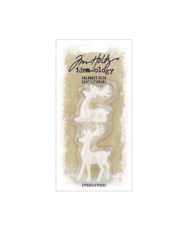Tim Holtz Ciervos Navidad