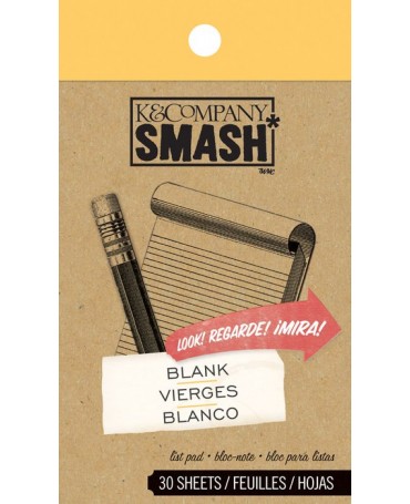 CUADERNO NOTAS Blank Pad