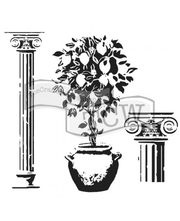 Stencil TCW Lemontree 15x15cm