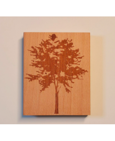 Sello Madera conhilos ARBOL