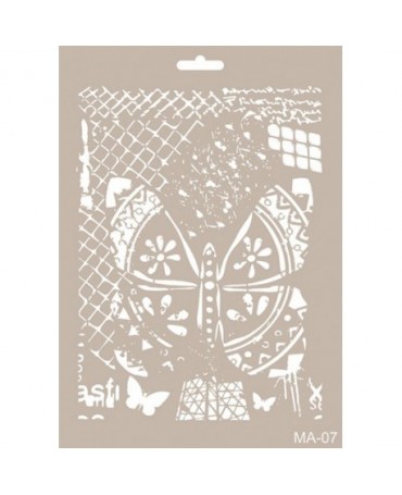 Stencil CADENCE 21X30cm MIX...
