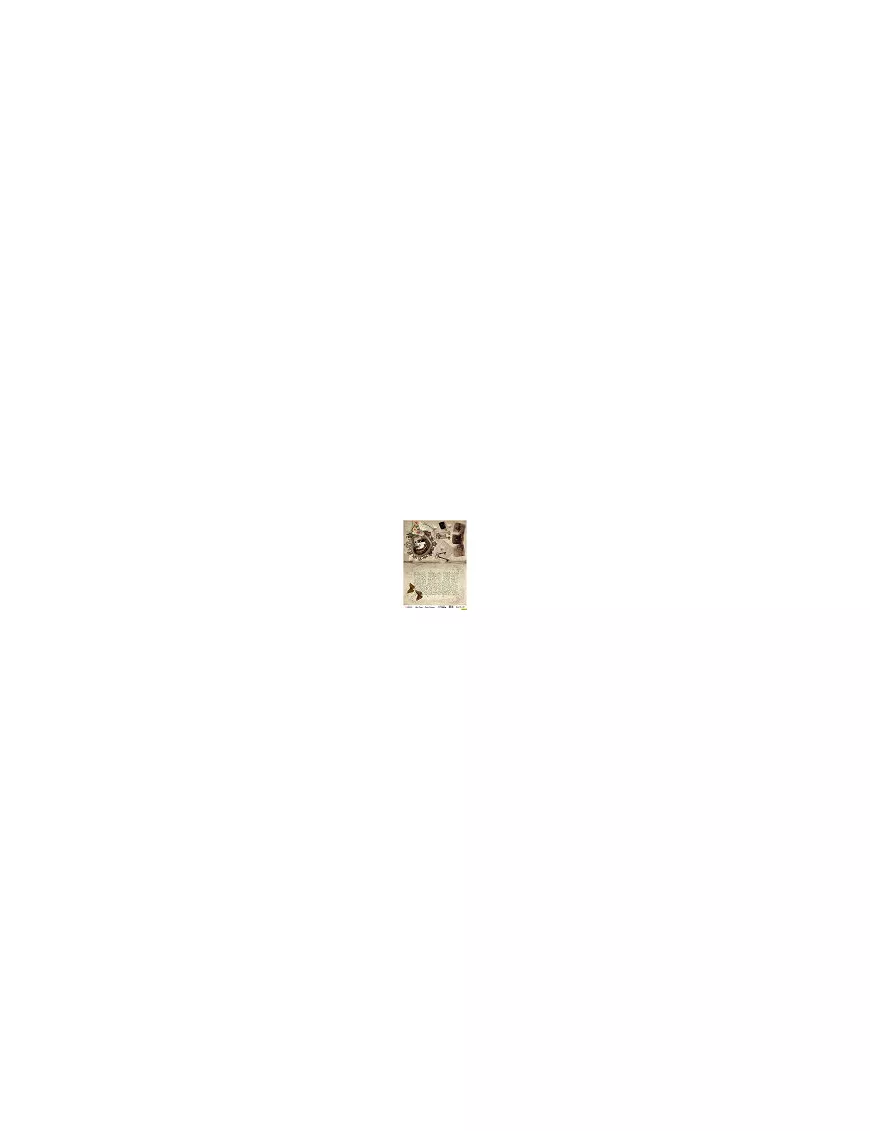 Papel arroz Cadence A3 ESCRITURA VINTAGE