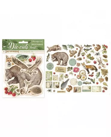 Die cuts Forest