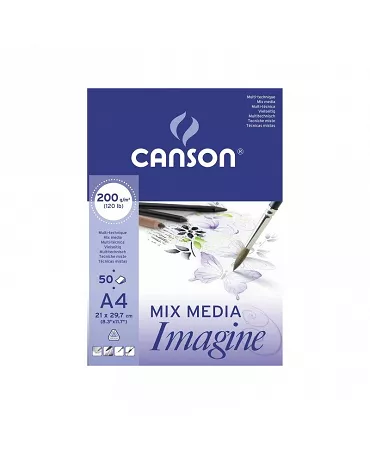 Cuaderno Mix Media Imagine A4 CANSON