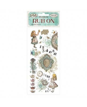 Transfer Rub On ALICE IN...