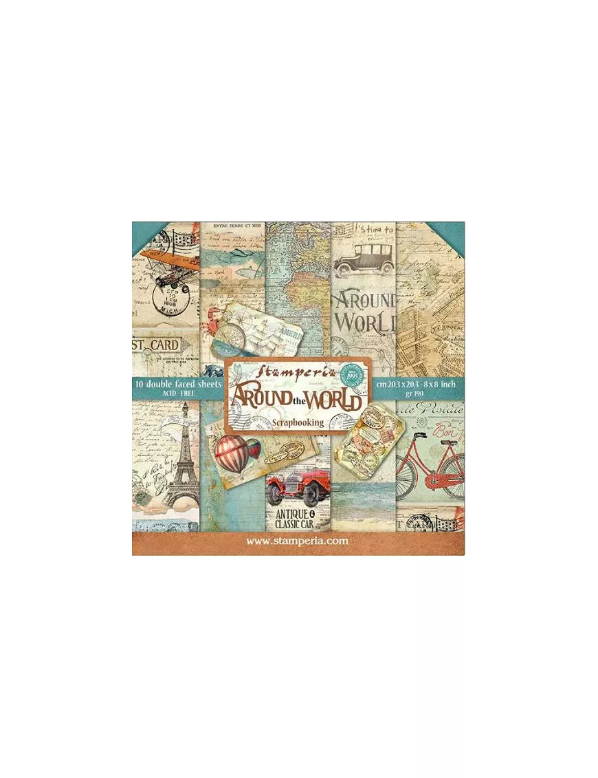 COLECCIÓN 20X20 STAMPERIA AROUND THE WORLD