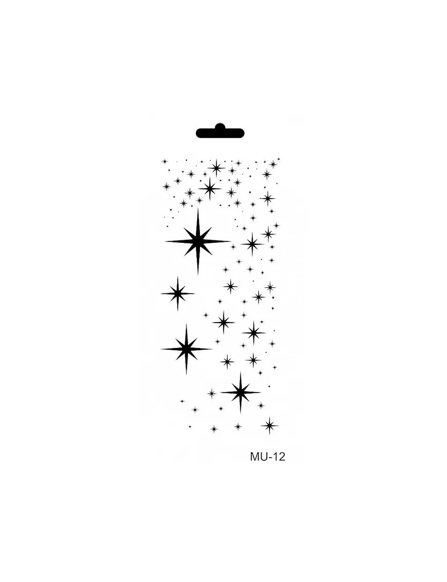 Stencil Cadence 10x25 ESTRELLAS