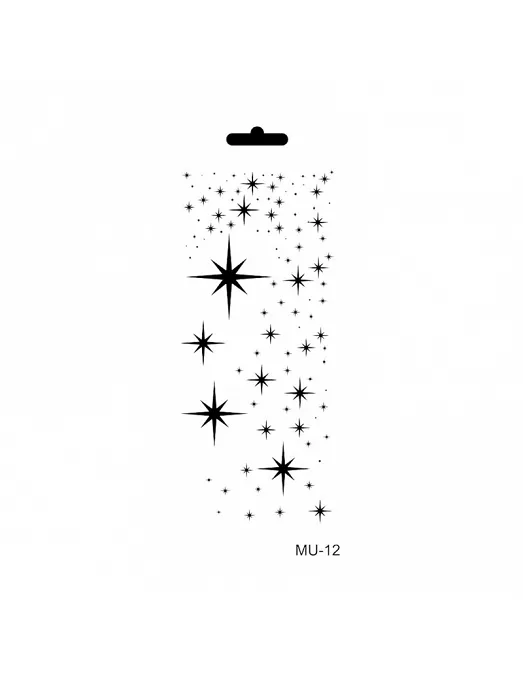 Stencil Cadence 10x25 ESTRELLAS