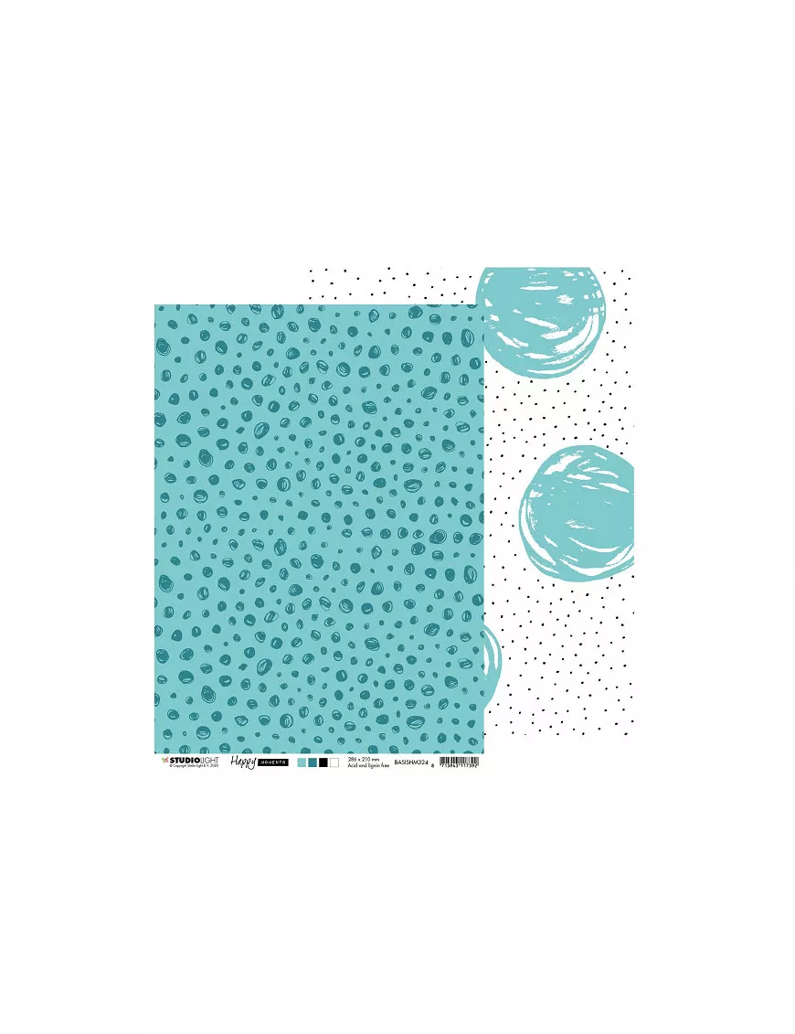 PAPEL SCRAP A4 Studio Light Happy moments nr.324