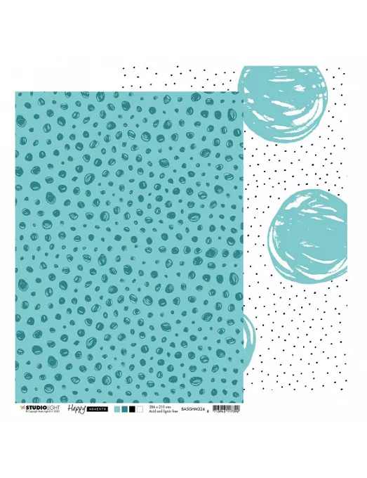 PAPEL SCRAP A4 Studio Light Happy moments nr.324