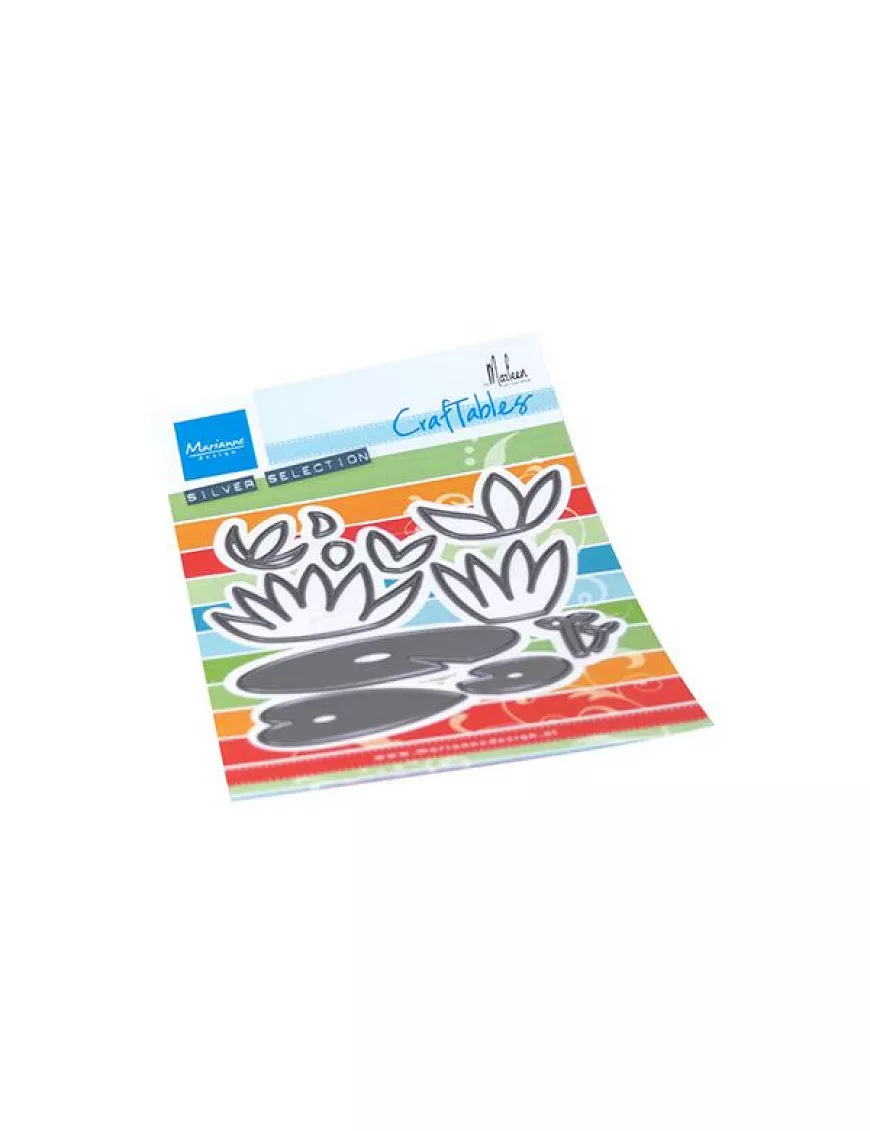 TROQUEL MARIANNE DESIGN water lilies by Marleen