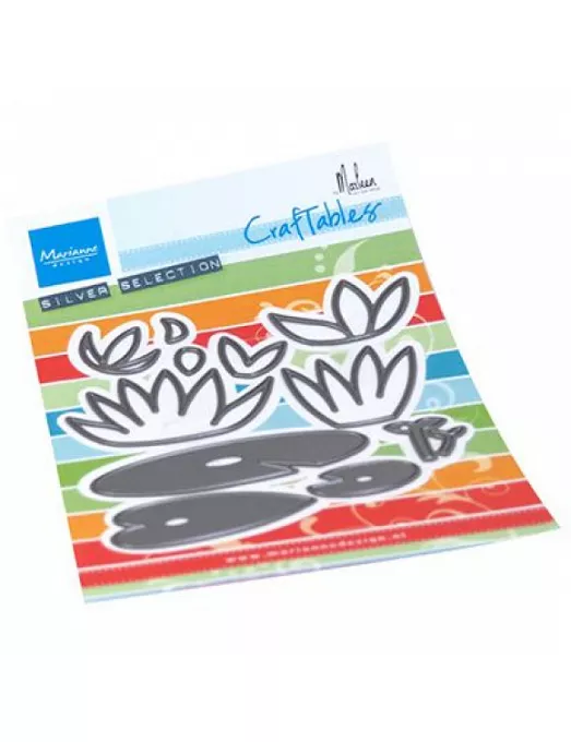 TROQUEL MARIANNE DESIGN water lilies by Marleen