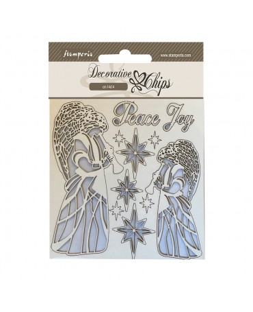 CHIPS Stamperia 14x14cm...