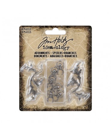 Tim Holtz Halloween Arañas...