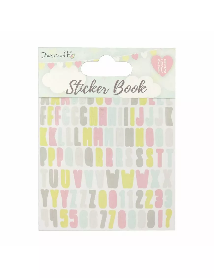 Stickers Libro Dovecraft Baby Planner (DCACC076) 269 ud