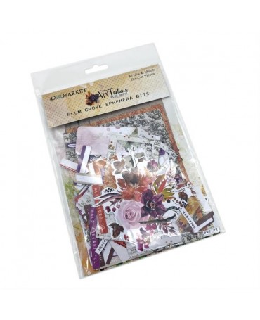 DIE CUTS 49 MARKET Plum...