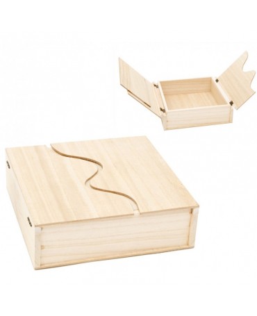 Madera CAJA 20x20x6