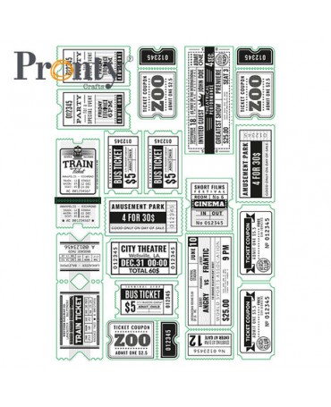 Hojas recortadas Tickets