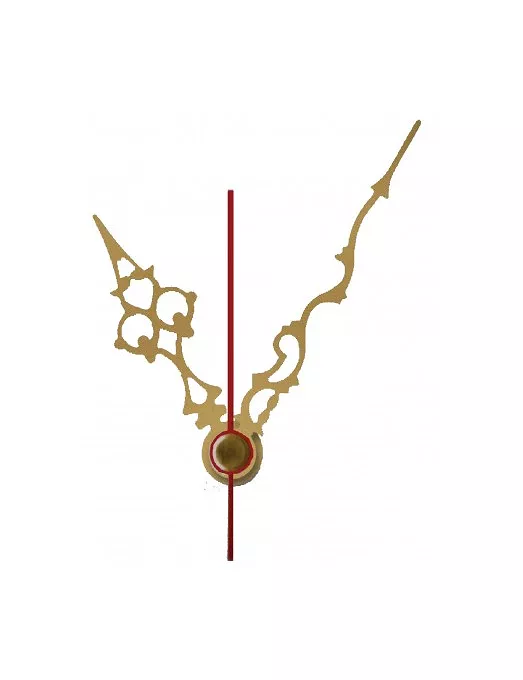 RELOJ AGUJAS COLOR ORO 40x60 mm