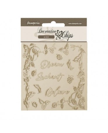 CHIPS Stamperia WOODLAND DREAM