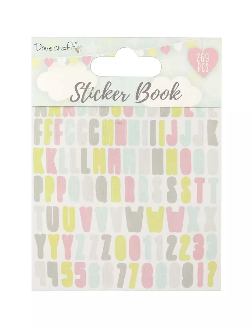 Stickers Libro Dovecraft Baby Planner (DCACC076) 269 ud