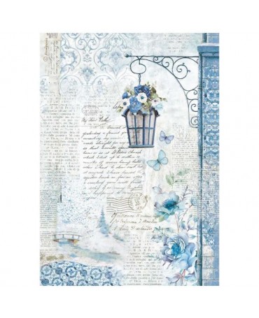 Papel arroz Stamperia A4...