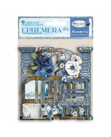 Ephemera Stamperia BLUE LAND