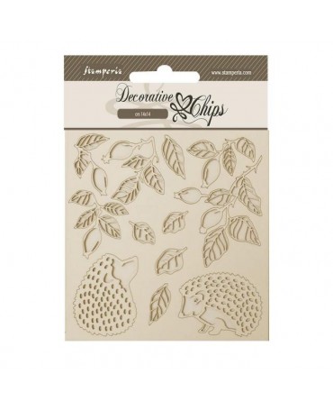CHIPS Stamperia WOODLAND...