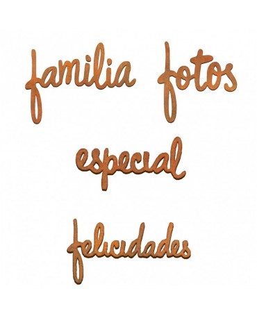 Madera Palabra SET 4...