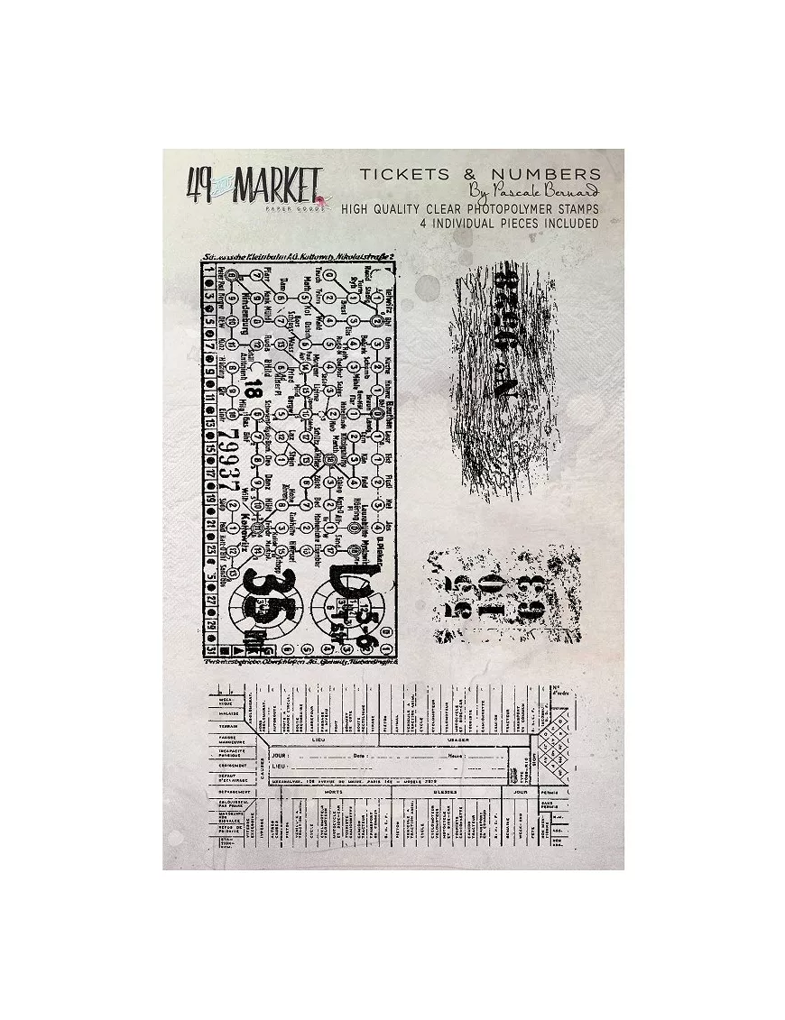 SELLO SILICONA 49&MARKET Tickets & Numbers