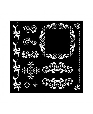STENCIL STAMPERIA PRECIOUS...