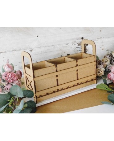 Madera Organizador con 3...
