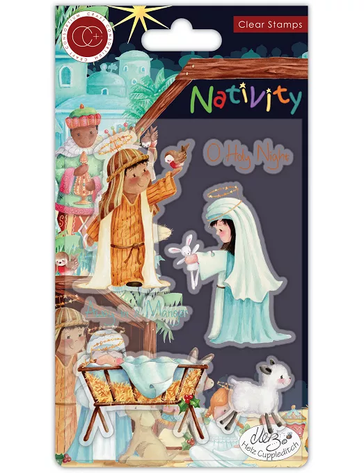 Sello silicona Crafter's Companion Nativity