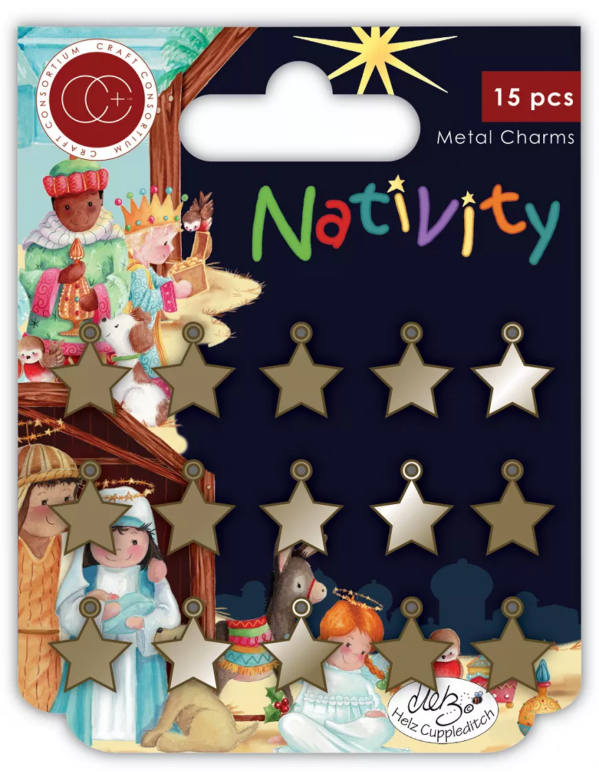 CHARMS Nativity Metal Stars